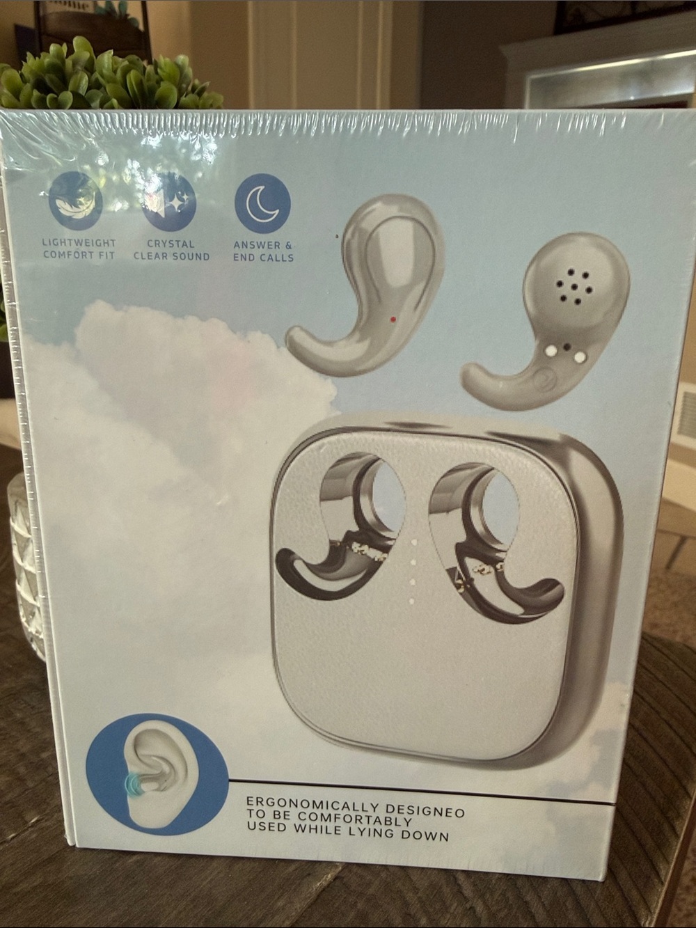 PILLOWPODS+ Sleep Headphones Earbuds in White - New/Sealed - Picture 2 of 2